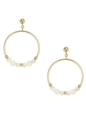 Produktbild von Fossil Ohrringe Vintage Sommer für Damen aus Edelstahl, gold