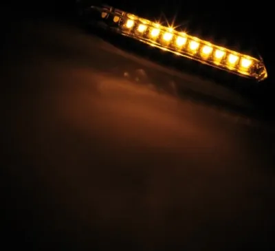 Obrázok produktu pre HIGHSIDER Smart Run LED indikátor sekvencie kryt čierny / šošovka dymovo sivá (pár), predný a zadný
