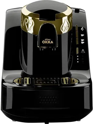 Produktbild von ARZUM OK008-B, Mokka-Maschine, Schwarz/Gold