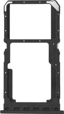 Immagine prodotto di Clappio, supporto per scheda SIM per Oppo A79 slot nano SIM, nero