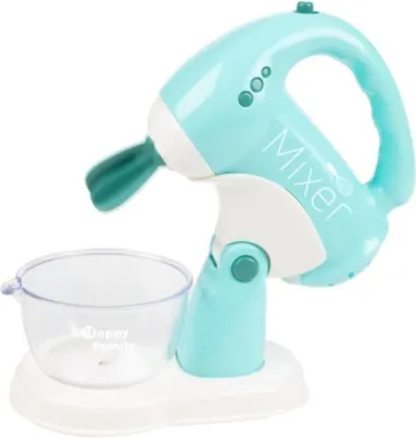 Produktbild von Toi-Toys HOME FOOD Küchengerät Blau Kinder Spielzeug Licht Sound Batterien Rollenspiel Mixer