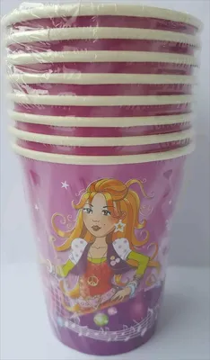 Produktbild von Pappbecher Miss Starlight 8er