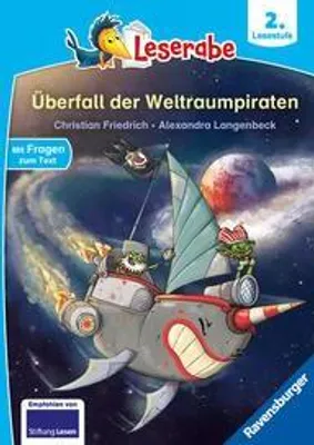 Produktbild von Leserabe 2. Lesestufe - Überfall der Weltraumpiraten