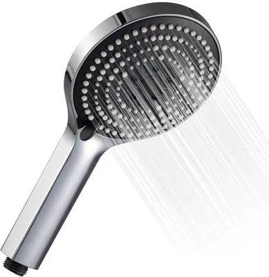 Productafbeelding van Douchekop 130mm - Handdouche - 6 Massagestanden - Waterbesparend - Hogedruk - Eenvoudige installatie