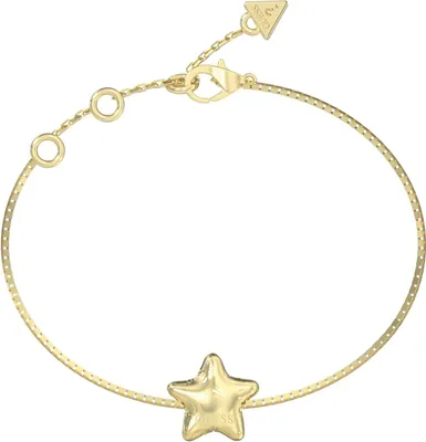 Obrázek produktu pro Náramky s pevnými přívěsky Guess Gold Collection Iconique - žena