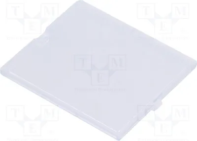 Image de 1 x sans cadre, avec accessoires transparents P05030721F pour montage sur rail DIN