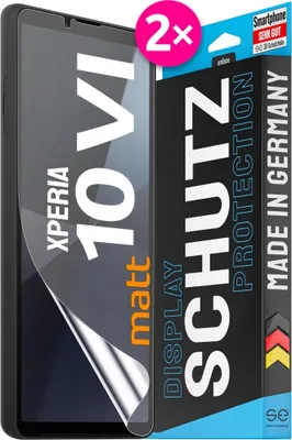 Produktbild von Smart Engineered SE0-F0102-0514-24-M, Sony, Xperia 10VI, Schlagfest, Kratzresistent, Schockresistent, Transparent, 2 Stück(e)