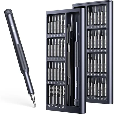 Produktbild von Feinmechaniker Schraubendreher Set 50-in-1 Tragbares Mini Werkzeug mit Torx S2 Bits für Elektronik Reparatur