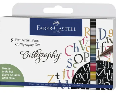 Produktbild von FABER-CASTELL Tuschestift Pitt Artist Pen C 8x