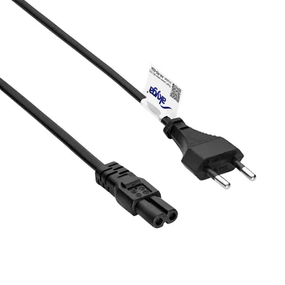 Zdjęcie produktu dla Akyga AK-RD-02A, 3 m, CEE7/16, C7 panel, 250 V, 2.5 A