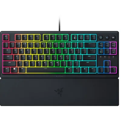 Zdjęcie produktu dla RAZER Razer | Ornata V3 Tenkeyless | Mechanical Gaming keyboard | Wired | RGB LED light | US | Black