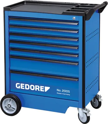 Produktbild von GEDORE 2005-TS-308 Werkzeugwagen mit 308-teilig Werkzeugsortiment, 2980304