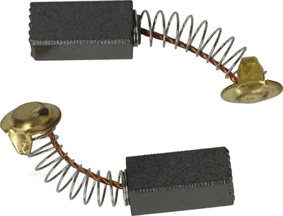 Produktbild von vhbw 2x Kohlebürste 17 x 6,5 x 6,5 mm kompatibel mit Hitachi Hikoki SV-12, VRT 22-A, VR-16, VRV-16, VRT-22, VTP-19 Elektrowerkzeug, Bohrhammer + Feder