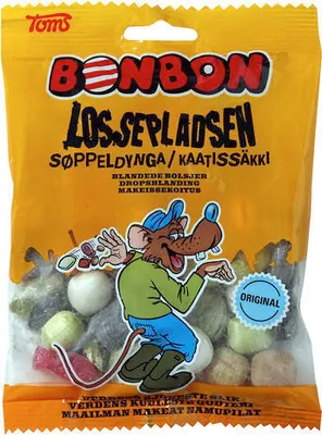 Produktbild von Toms Bonbon Lossepladsen 125g - Bonbonmix