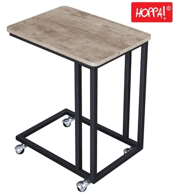 Produktbild von Hoppa! | Mobiler Beistelltisch | Braun | Vintage