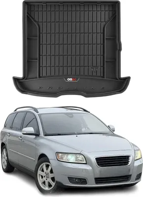 Produktbild von OMAC Gummi Kofferraumwanne für Volvo V50 2004-2012 TPE Laderaumwanne Schwarz