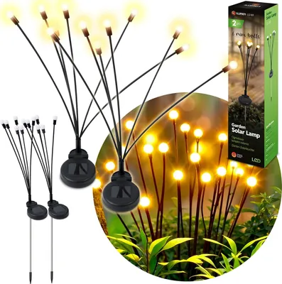 Obrázok produktu pre Solárna lampa, svetlušky, 2 ks Ilumen LS-101