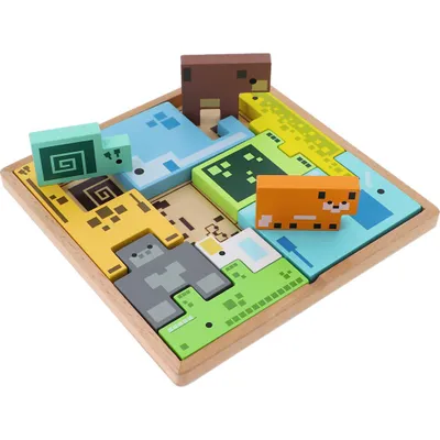 Obrázok produktu pre Drevené puzzle TREFL Pixel Gang