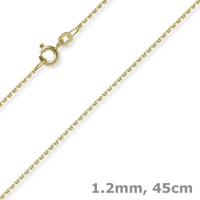 1-2mm-Ankerkette-diamantiert-aus-585-Gelbgold-45cm