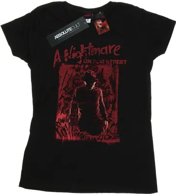 Produktbild von A Nightmare On Elm Street - T-Shirt für Damen BI49800 (S) (Schwarz)