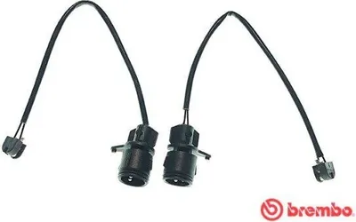 Produktbild von 2x BREMBO A 00 204 Warnkontakt Bremsbelagverschleiß 250mm Vorne für AUDI 100 Limousine (4A2, C4) A6 Avant (4A5, C4) A6 Limousine (4A2, C4) 100 Avant