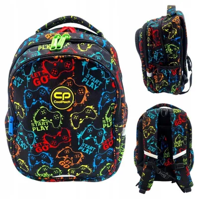 Produktbild von Coolpack Jerry Schulrucksack Jugend Drei Fach Geräumig Gross X-Play