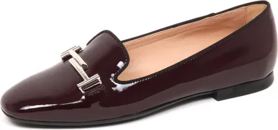 Produktbild von E2960 ballerina donna bordeaux TOD'S scarpe vernice patent shoe woman