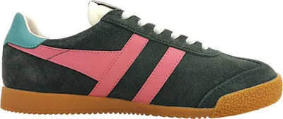 Imagen del producto de Gola Elan: Zapatos deportivos para mujer, zapatos de media altura, cómodos, con cordones, color verde, para uso diario