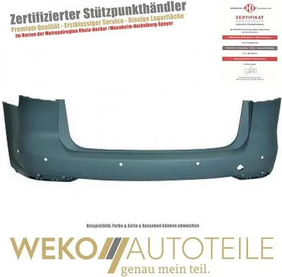 Produktbild von Stoßstange hinten DIEDERICHS 2296056 für VW