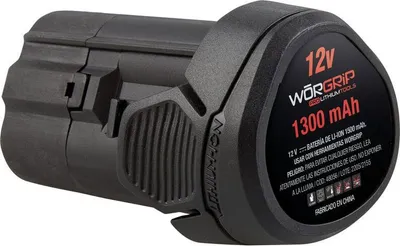 Obrázek produktu pro Worgrip baterie 1,3ah 12v černá černá jedna velikost