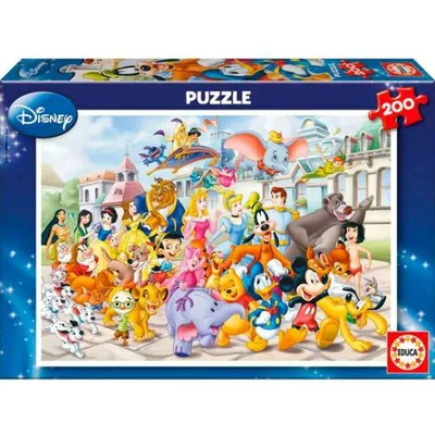 Obrázek produktu pro Puzzle Prvod postaviek Disney 200 dlk
