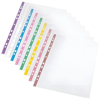 Produktbild von Prospekthülle A4 40my PP 20 Stück rot
