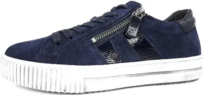 Image de Gabor Femmes Chaussures à lacets Sportives Baskets Bleu Loisirs, Taille:EUR 38 | UK 5