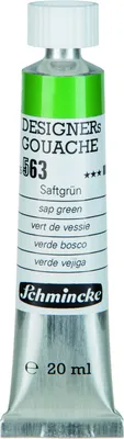 Produktbild von Schmincke DESIGNERs GOUACHE - 20ml Tube - Saftgruen 25 563 007