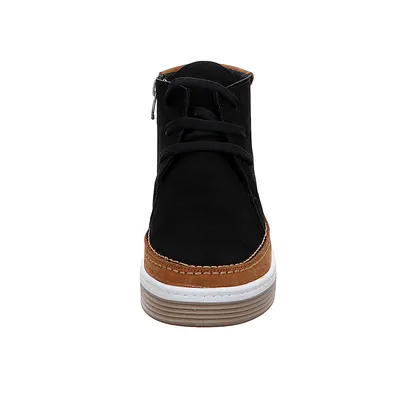 Produktbild von Gemini Damen Stiefelette sportlicher Boot Plateausohle 393010-02, Größe:41 EU, Farbe:Schwarz