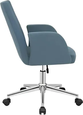 Immagine prodotto di Sedia da ufficio blu sedia girevole da scrivania di design sedia direzionale nuova