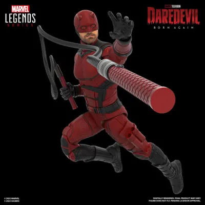 Zdjęcie produktu dla Marvel Legends Series Daredevil: Born Again Daredevil, 4 lat(a), Wielobarwny