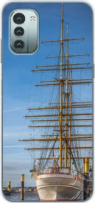 Produktbild von König Design Hülle kompatibel mit Nokia G11 Kunststoff Soft Handyhülle - Handy Case Segelboot