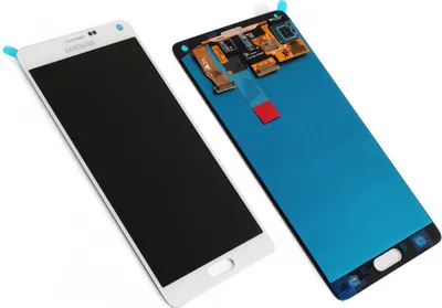 Produktbild von LCD Display Bildschirm Touchscreen Für Samsung Galaxy Note 4 N910F Weiß Original - GH97-16565A
