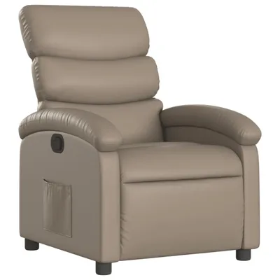 Produktbild von vidaXL Relaxsessel Cappuccino-Braun Kunstleder
