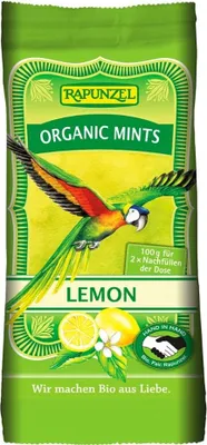 Produktbild von Organic Mints Lemon - Nachfüllbeutel 100g