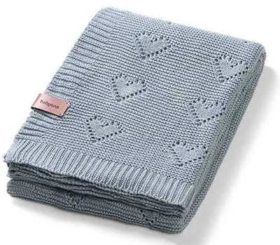 Zdjęcie produktu dla Kocyk dziecicy Kocyk dziecicy 75x100 cm Przytulny kocyk Bambusowy Szary BabyOno