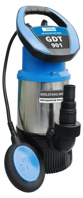 Produktbild von Tauchdruckpumpe Tauchpumpe Gartenpumpe - 800 W - 5500 l/h - Edelstahl - 3 bar