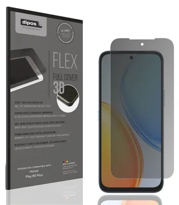 Produktbild von Full Cover Privacy Blickschutzfolie für Honor Play 80 Plus Folie Anti-Shock