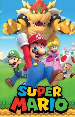 Image de Super Mario - Personnages - 61x91,5cm - Affiche Poster