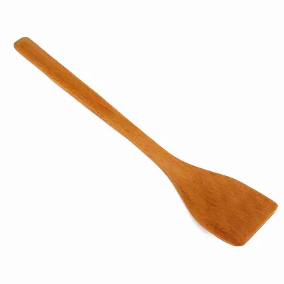 Produktbild von Holz-Pfannenwender hitzebeständig – Schonend für Antihaftpfannen, ideal zum Kochen & Braten