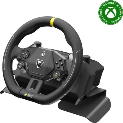 Produktbild von Turtle Beach Racer - Wireless Racing Wheel für Xbox & PC, Getriebe, Android, PC, Xbox One, Xbox One S, Xbox One X, Xbox Series S, Xbox Series X, Verkabelt & Kabellos, Bluetooth/RF/USB, 2,4 GHz, 9 m