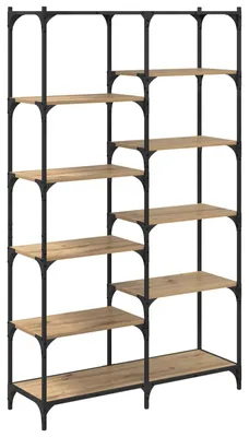 Obrázok produktu pre vidaXL Artisan dubová polica 100 x 32 x 170 cm materiál na báze dreva