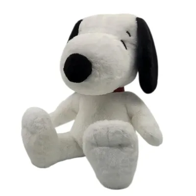 Obrázek produktu pro Plyšová hračka Snoopy 18 cm - Pes Peanuts - měkký, nadýchaný, nápad na dárek, oficiální licence pro děti a fanoušky