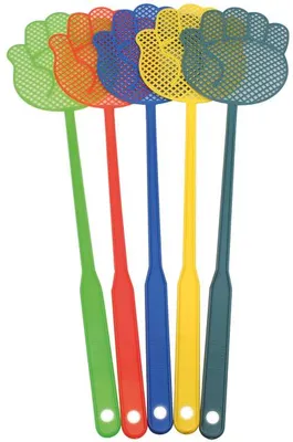 Produktbild von Fliegenklatsche Hand 48,5cm, farbig sortiert